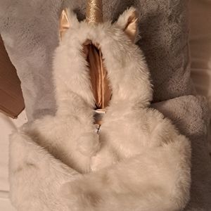 Unicorn Toddler Jacket Size 4